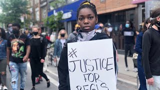 Thousands march in Toronto against antiblack antiIndigenous racism [upl. by Conroy]