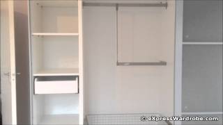 IKEA Pax Lyngdal Sliding Door Wardrobe Design with Interior Fittings amp Soft Close System [upl. by Nemra]