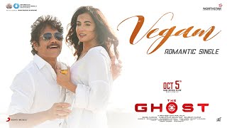 The Ghost  Vegam Lyrical Video  Akkineni Nagarjuna  Praveen Sattaru  BharattSaurabh [upl. by Konyn461]