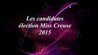 Election Miss Creuse les candidates [upl. by Ellessig]