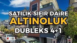 ALTINOLUK SATILIK SIFIR DUBLEKS DAİRE  MERKEZDE  BAHÇELİ  41 [upl. by Doownil]