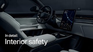 Polestar 3 — In detail Interior safety  Polestar [upl. by Nomae]