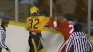 Bob Probert vs Craig Coxe Nov 11 1985 [upl. by Ahsikcin801]