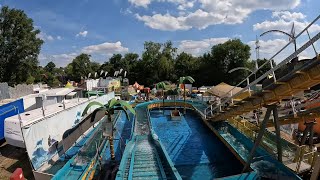 Big Splash  Klünder Onride  POV Gibber Kerb Wiesbaden 2022 [upl. by Nairrod]