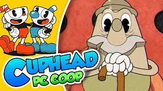 Combate contra Flowey  02  Cuphead en Español PC Naishys y DSimphony [upl. by Etnahsal]