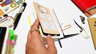 Moleskine Pocket Planner Setup  2020 Bullet Journal [upl. by Ahsier775]