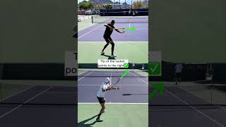 Kyrgios amp Berrettini Forehand Comparison🔥 [upl. by Yecac]