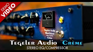 Tegeler Audio  Creme  KMR Demo Room [upl. by Jaenicke723]