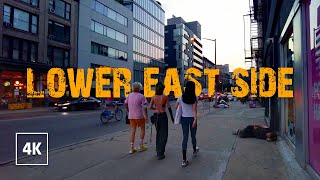 NYC Lower East Side Delancey Street Walking tour 4K [upl. by Won31]