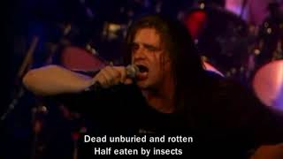 Cannibal Corpse Live Cannibalism FULL DVD WITH LYRICS [upl. by Jacy774]