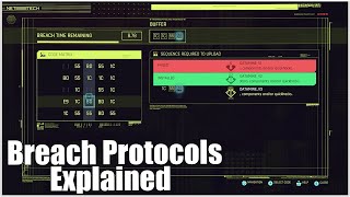 Cyberpunk 2077 Breach Protocols Explained Hacking  Getting the Most Out of BreachAccess Points [upl. by Goss]