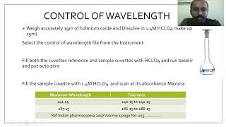 Calibration of UV SpectrometerUV SPECTROSCOPYCHROMOPHOREUVVALIDATIONBEERLAMBERTS LAWMOLAR [upl. by Sualakcin]