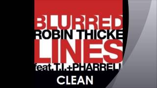 Robin Thicke Blurred Lines Clean [upl. by Damon625]