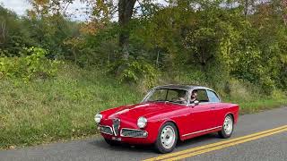 1960 Alfa Romeo Giulietta Sprint For SaleDrive Away Acceleration Video 2 [upl. by Angelico803]