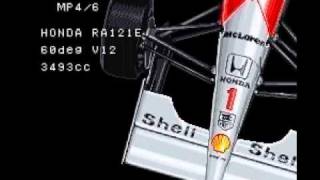 【OP】 F1 GRAND PRIX  F1グランプリ Truth by TSQUARE 【SFC】 SUPER NINTENDO SNES SUPER FAMICOM [upl. by Atiuqan59]