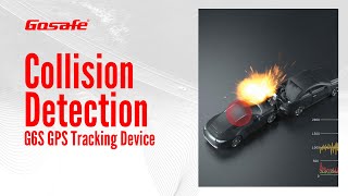 How GPS Tracking Device collect Collision Data  Gosafe G6S [upl. by Ayotan64]