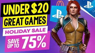 12 AMAZING PSN Game Deals UNDER 20 PSN HOLIDAY SALE 2023 Great CHEAPER PS4PS5 Games to Buy [upl. by Atirehs10]