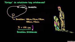 Örneklem Ortalamasından Anakütle Ortalamasını Çıkarma İstatistik ve Olasılık [upl. by Ahseele]