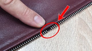 Tailor shared a secret Repair of a broken zipper [upl. by Iemaj599]