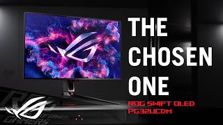 The Worlds First 32quot 4K OLED 240Hz Gaming Monitor  ROG Swift OLED PG32UCDM  ROG [upl. by Shaughnessy]