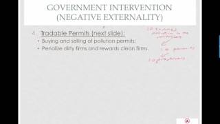 Government Intervention  Tradable Permits [upl. by Amado]