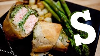 GREEK SALMON PARCELS RECIPE  SORTED [upl. by Aneema747]