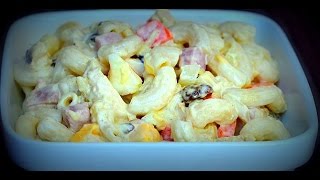 Filipino Macaroni Salad Filipino food Filipino recipe [upl. by Ikkela]