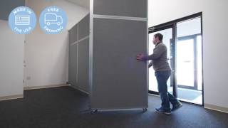 Divide Space With Versares Operable Wall Room Partition [upl. by Borchers]