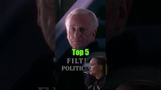 Top 5 FILTHY Politicians in Star Wars [upl. by Allwein461]