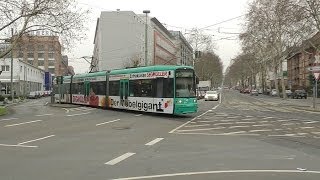 Straßenbahn Frankfurt Main  Linie 21 über Kleyerstraße XXL 2013 HD [upl. by Dorahs786]