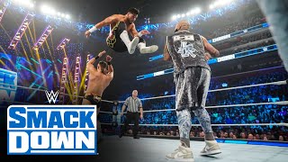 Los Lotharios vs Hit Row — SmackDown Tag Team Contenders Tournament SmackDown Jan 20 2023 [upl. by Milinda]