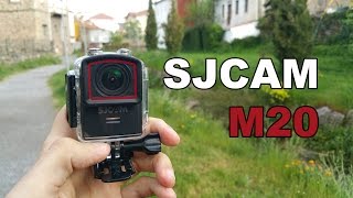 SJCAM M20 review en español  ¿La mejor cámara de acción de SJCAM [upl. by Nav]