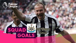 Stunning Newcastle United Goals  Shearer Cisse Shelvey  Squad Goals [upl. by Lalage582]