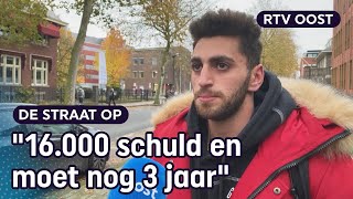 Steeds meer studieschuld “Maximaal lenen is maximaal leven”  RTV Oost [upl. by Dodi]