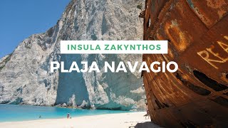 Plaja Navagio Insula Zakynthos Grecia [upl. by Dorrie]