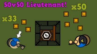 Survivio New Lieutenant In 50v50 Mode 50 Bullet Mac10 Survivio 50v50 Gameplay [upl. by Ttenyl]