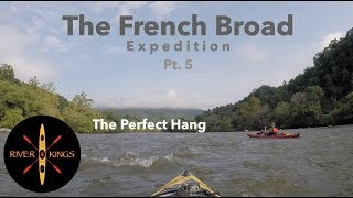 Kayak Camping  thru paddle on the French Broad River E5 [upl. by Redd]