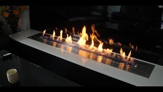 AFIRE Bio Ethanol Burner Inserts the Art of Contemporary Ventless Fireplaces [upl. by Mauer481]