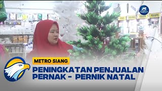 Penjualan Pernakpernik Natal di Bengkulu Meningkat 80 [upl. by Esinad]