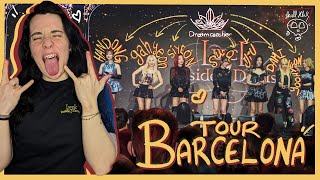 ROCKEANDO 🤟 con Dreamcatcher en BARCELONA 🍀 Luck Inside 7 Doors  Kpop Concert Vlog 🎸 [upl. by Paik]