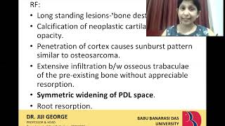 BDS 303 CHONDROSARCOMA BY DR JIJI GEORGE [upl. by Haral]