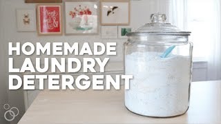 Homemade Laundry Detergent [upl. by Rabbi]