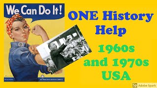 GCSE History Revsion 1960s70s USA onehh [upl. by Dalila]