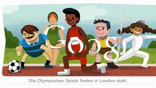 Doodle zur Eröffnungsfeier London 2012 Olympische Spiele [upl. by Addison]