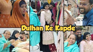 Dulhan Ke Kapde  Shadi Ki Shopping [upl. by Yvonner]