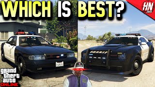 Which POLICE CAR Should You BUY In GTA Online [upl. by Nagirrek601]