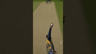 Wanindu Hasarangas Stunning Wicket in Cricket 22 🎯 cricket22 [upl. by Annerahs]