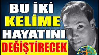 quotBU 2 KELİMEYLE HAYATINI DEĞİŞTİR  ARTIK ŞANSA İHTİYACIN YOKquot  ÇEKİM YASASI UYGULAMA [upl. by Anrahs]