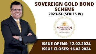 Sovereign Gold Bond Scheme 202324 Series IV [upl. by Dorey681]