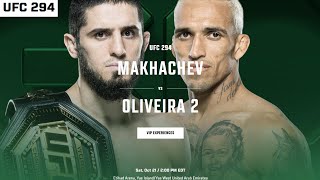 UFC 294 EA Sports UFC 4 Simulation Makhachev VS Oliveira Xbox series X 4k [upl. by Atina]